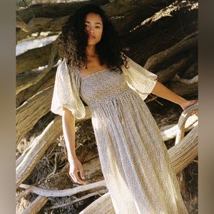 Christy Dawn Katrina Dress in Camomile Calico size L (fits like XL)